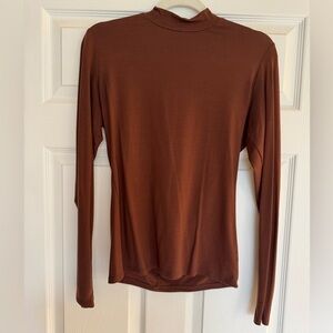 Reformation mock neck long sleeve